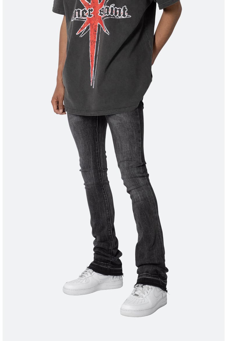 X514 Stacked Skinny Fit Jeans, Alternate, color, WASHED BLACK