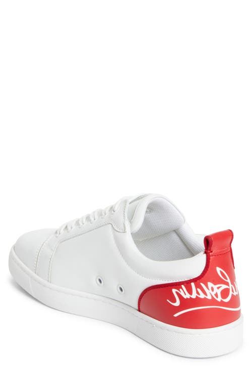 Christian Louboutin Fun Louis Sneaker In White