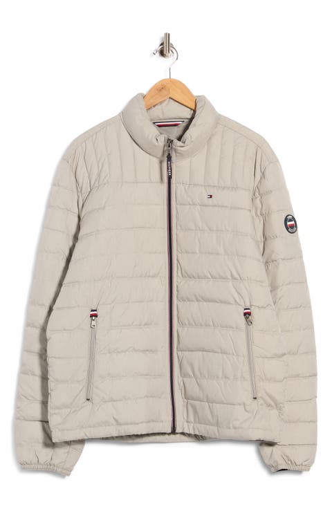 Packable Faux Down Puffer Jacket