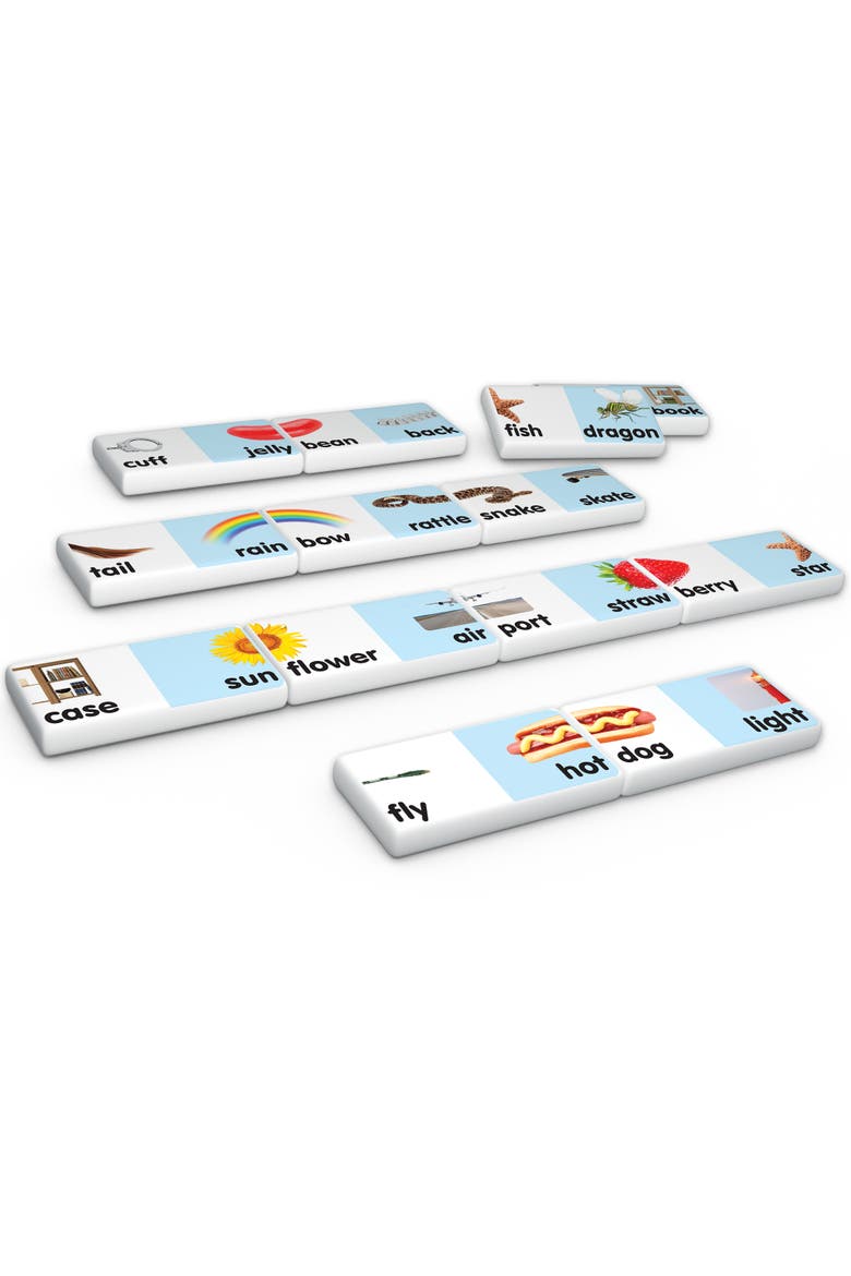 Compound Words Dominoes Language Arts, Alternate, color, Multicolored