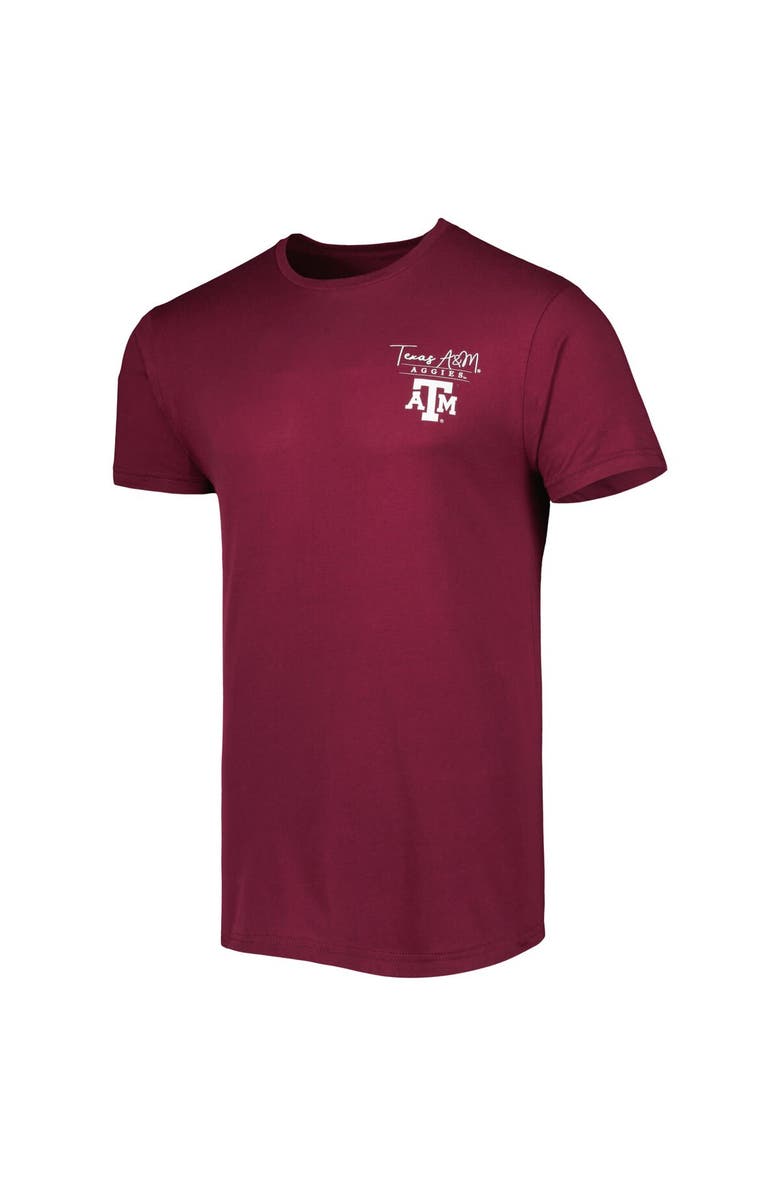 IMAGE ONE Men's Maroon Texas A&M Aggies Hyperlocal T-Shirt, Alternate, color, 