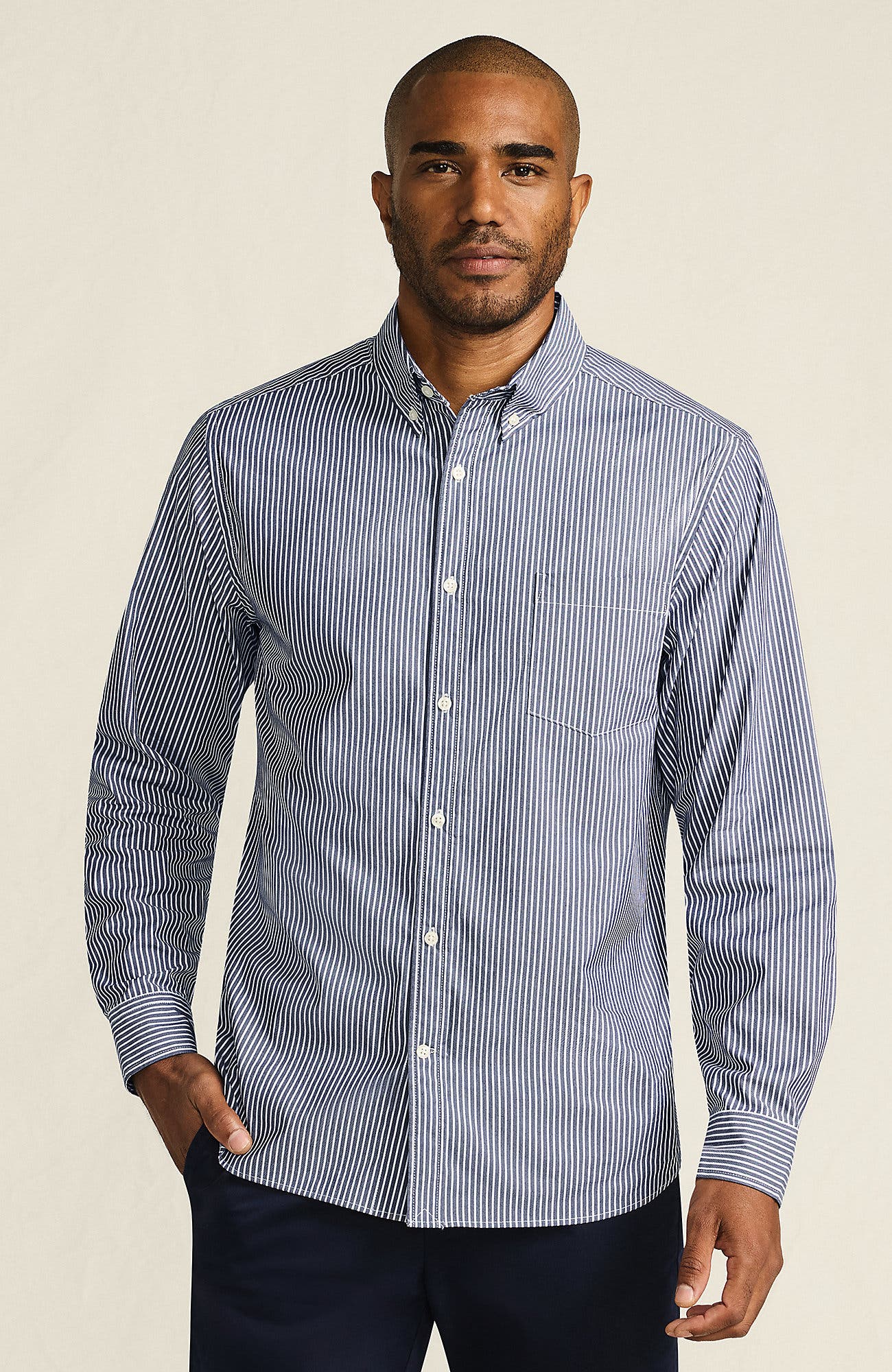 Radiant Navy Stripe