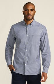 Lands' End Traditional Fit Long Sleeve Travel Kit Shirt