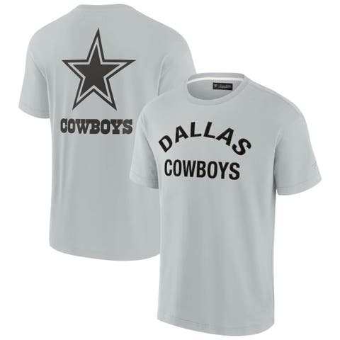 Unisex Fanatics Signature Gray Dallas Cowboys Elements Super Soft Short Sleeve T-Shirt