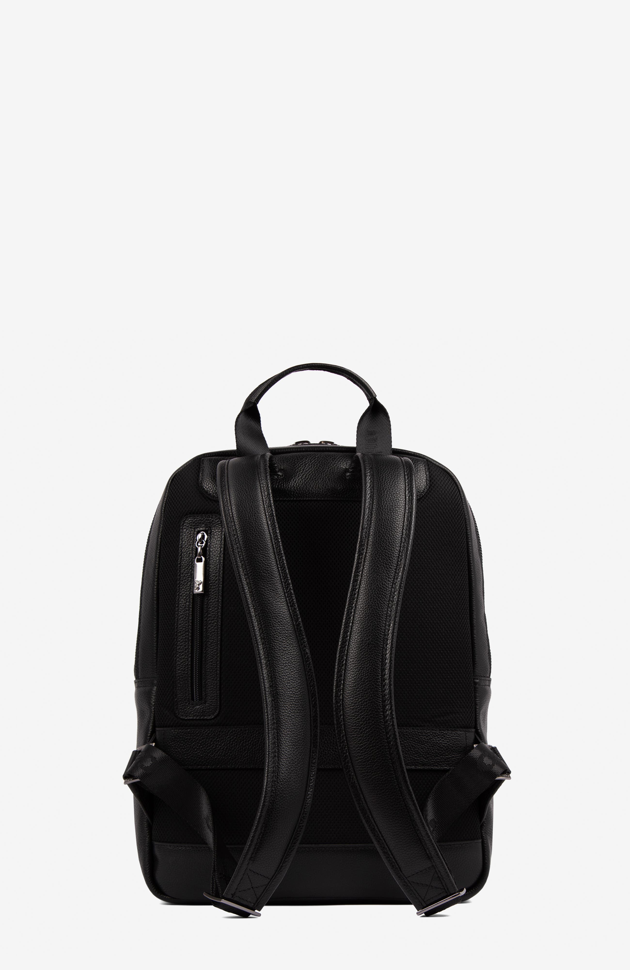 El Cavaleiro 539 Leather Backpack, Alternate, color, Black