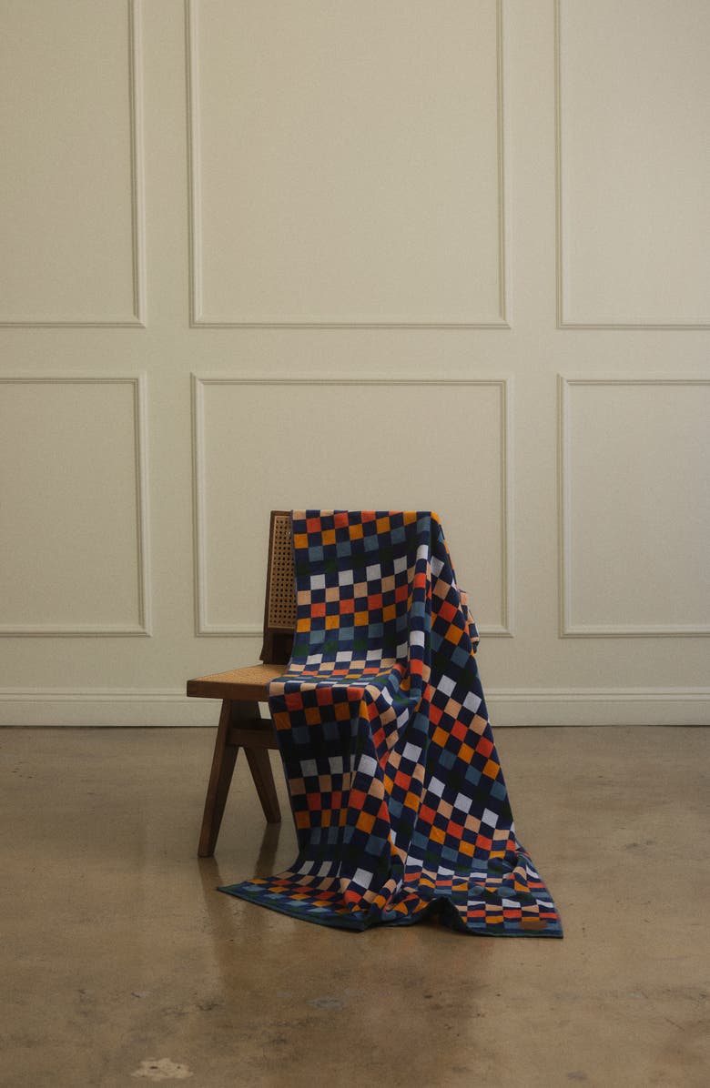 Slowtide Sundown Deep Pacific Beach Towel, Alternate, color, 