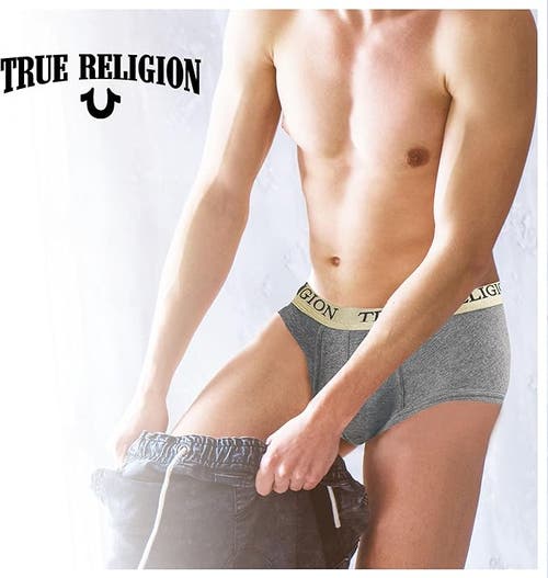 True Religion Briefs Soft Cotton Underwear Pack Of 5 In Green