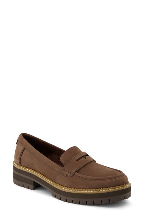 Cara Platform Penny Loafer