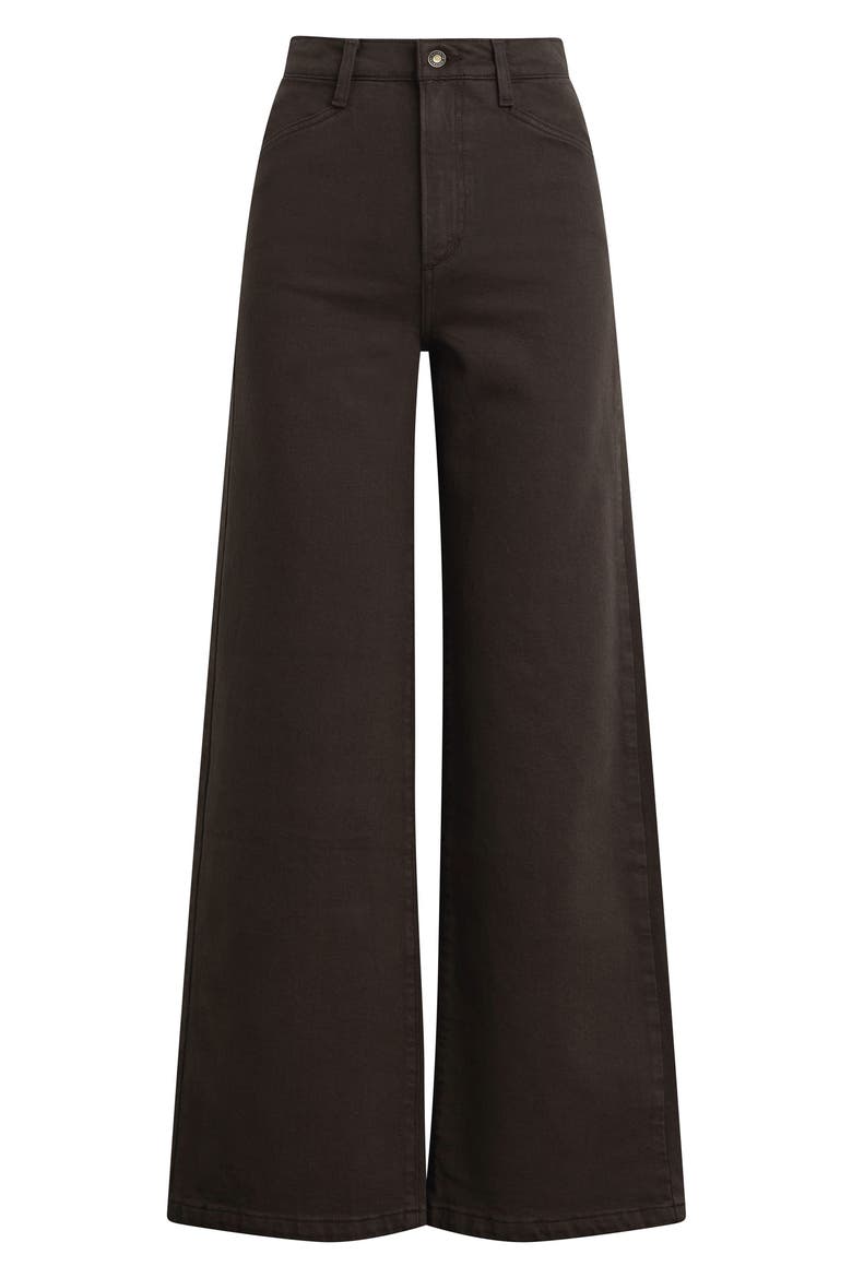 The Mischa High Waist Wide Leg Ankle Pants, Alternate, color, ESSPRESO