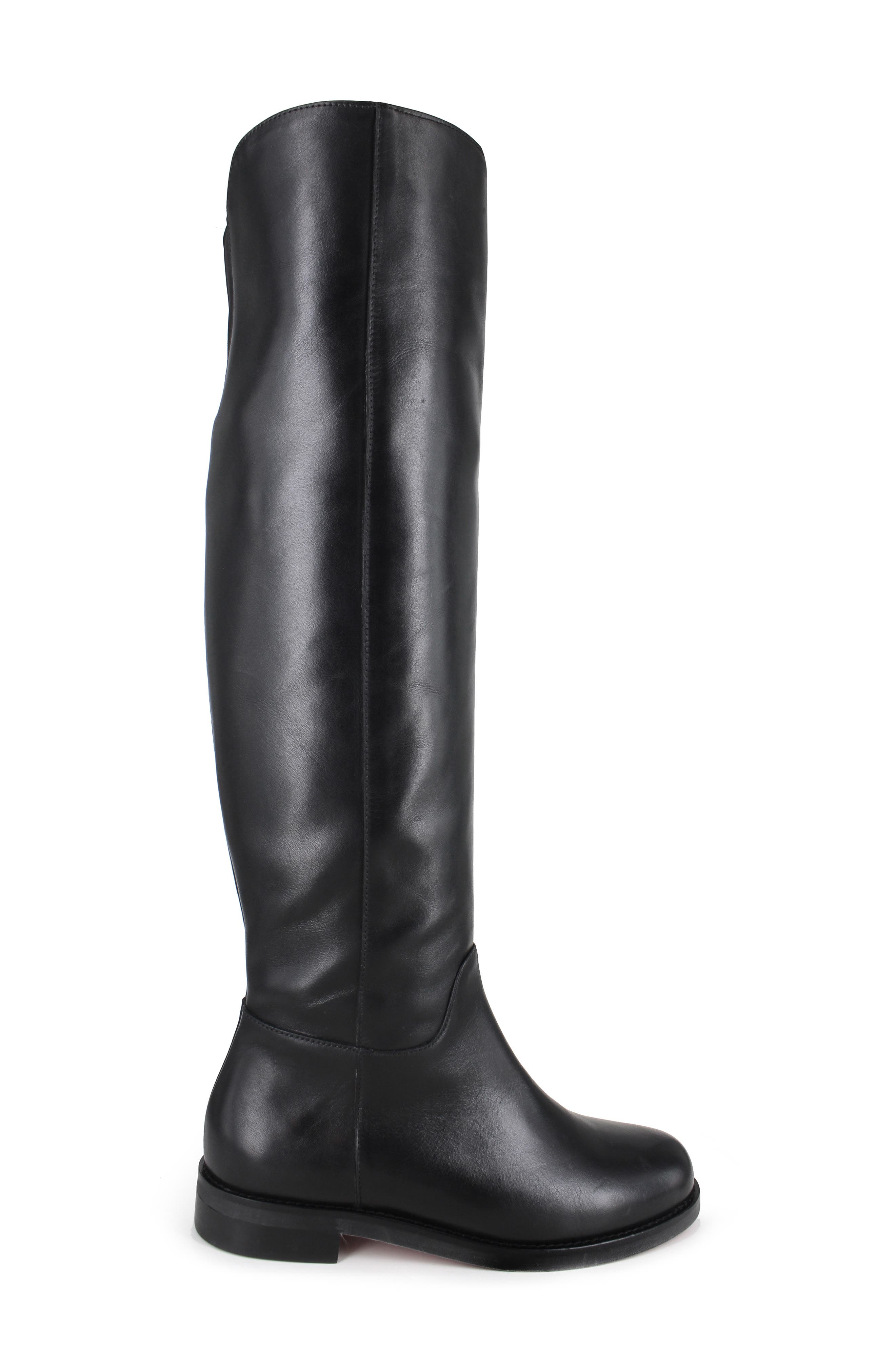 ZIGI Sansa Knee High Boot, Alternate, color, Black