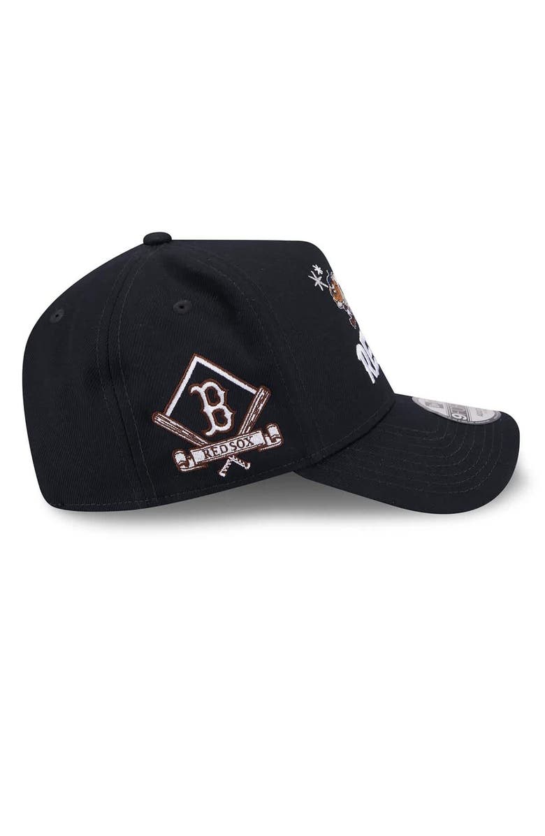 New Era Men's New Era Navy Boston Red Sox Looney Tunes A-Frame 9FORTY Adjustable Hat, Alternate, color, Navy