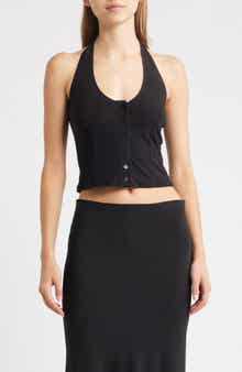 Bella Venice Mia Halter Crop Top