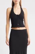 Bella Venice Mia Halter Crop Top