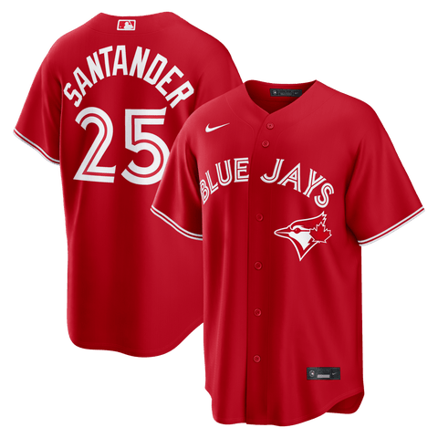 Men's Nike Anthony Santander Red Toronto Blue Jays Canada Day Replica Jersey