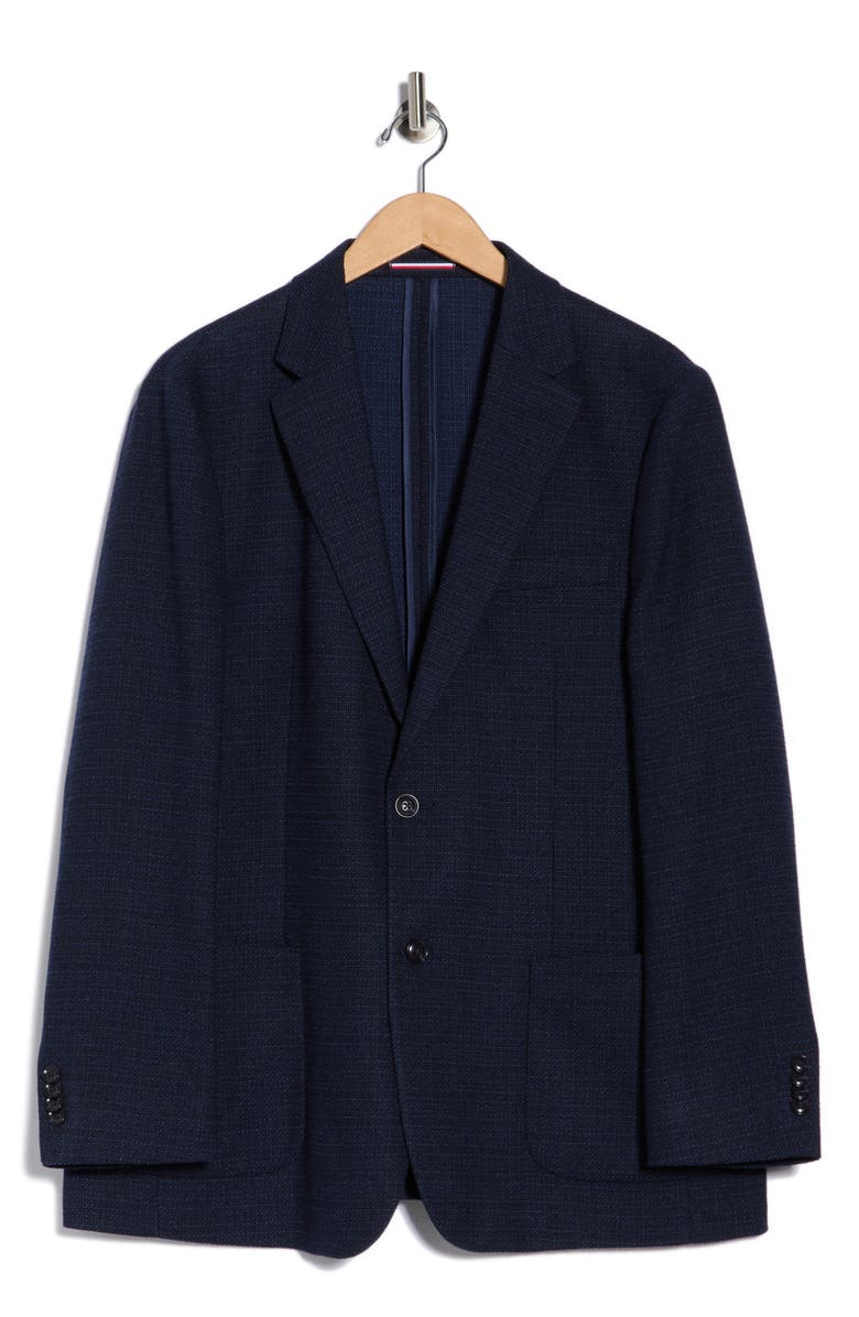 Tommy Hilfiger Notch Lapel Sport Coat, Main, color, Navy/ Blue
