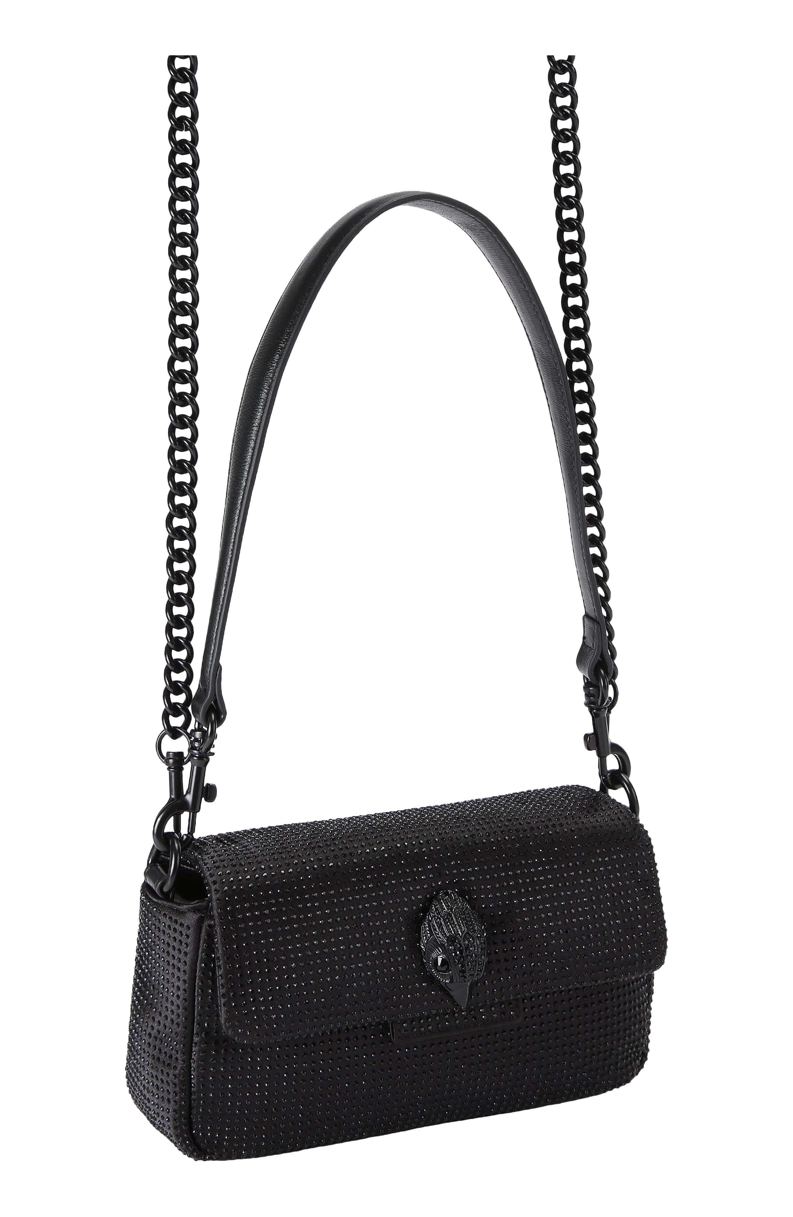 Kurt Geiger London Mini Oxford Drench Crossbody Bag, Alternate, color, Black