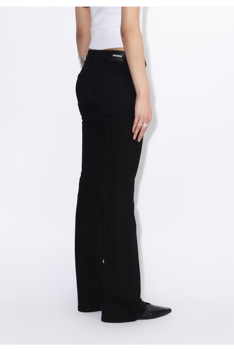 Kily Low Bootcut Jeans, Alternate, color, Solid black