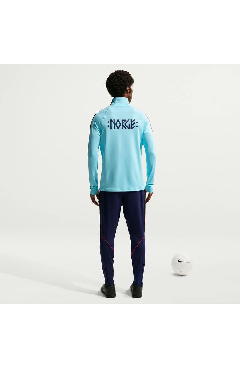 Nike Men's Nike Blue Norway National Team 2026 Strike Dri-FIT Quarter-Zip Drill Top, Alternate, color, Blue