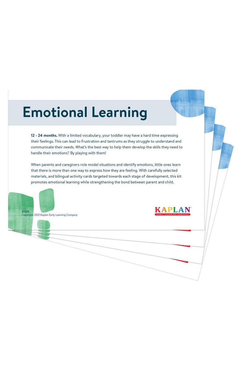 Kaplan Early Learning Company Open to Emotion Backpack Kit, Alternate, color, Multicolored