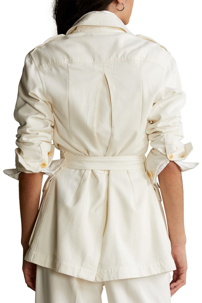 Showl Safari Jacket, Alternate, color, NATURAL