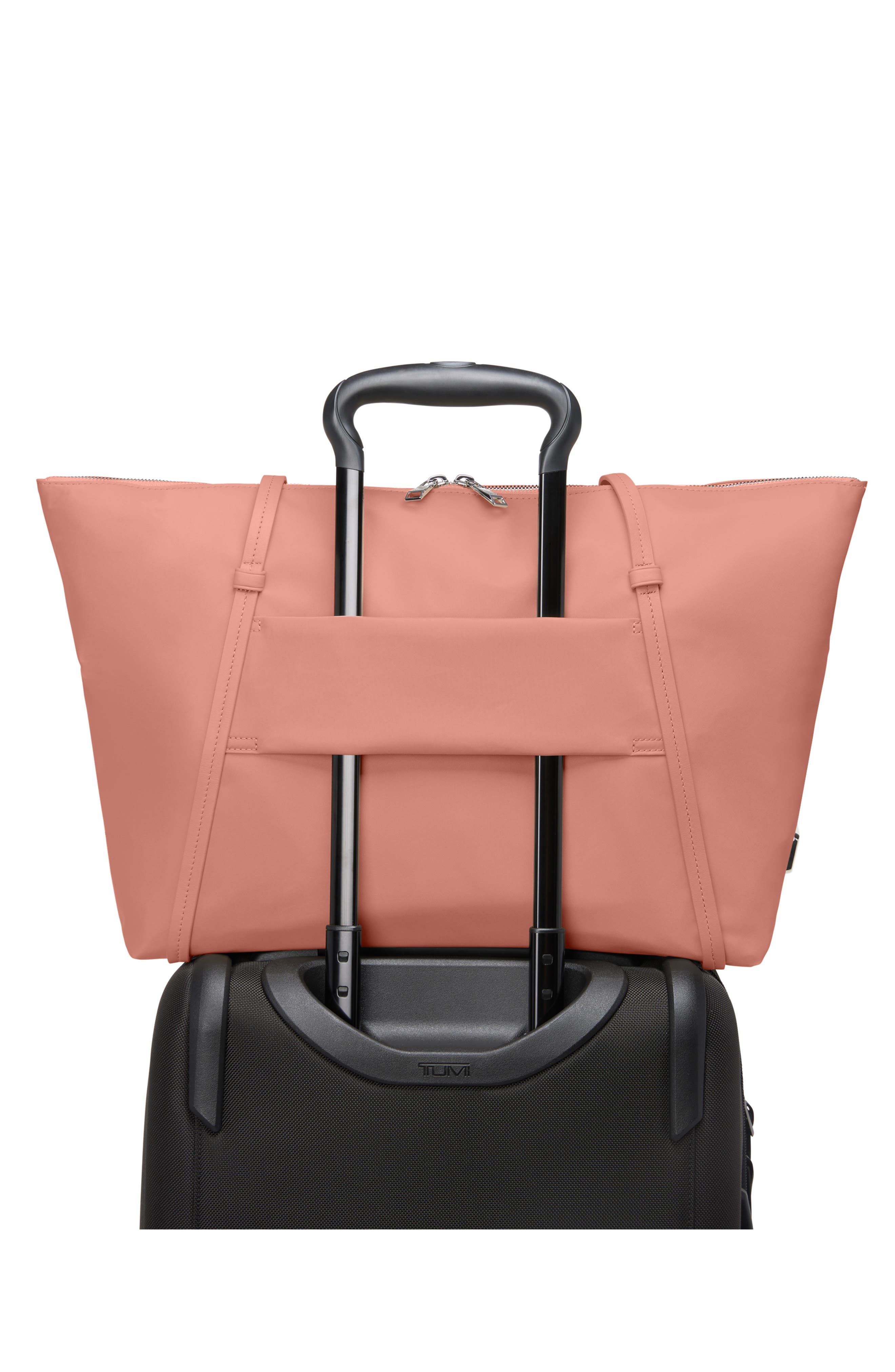 Voyageur Q Tote, Alternate, color, PINK CLAY