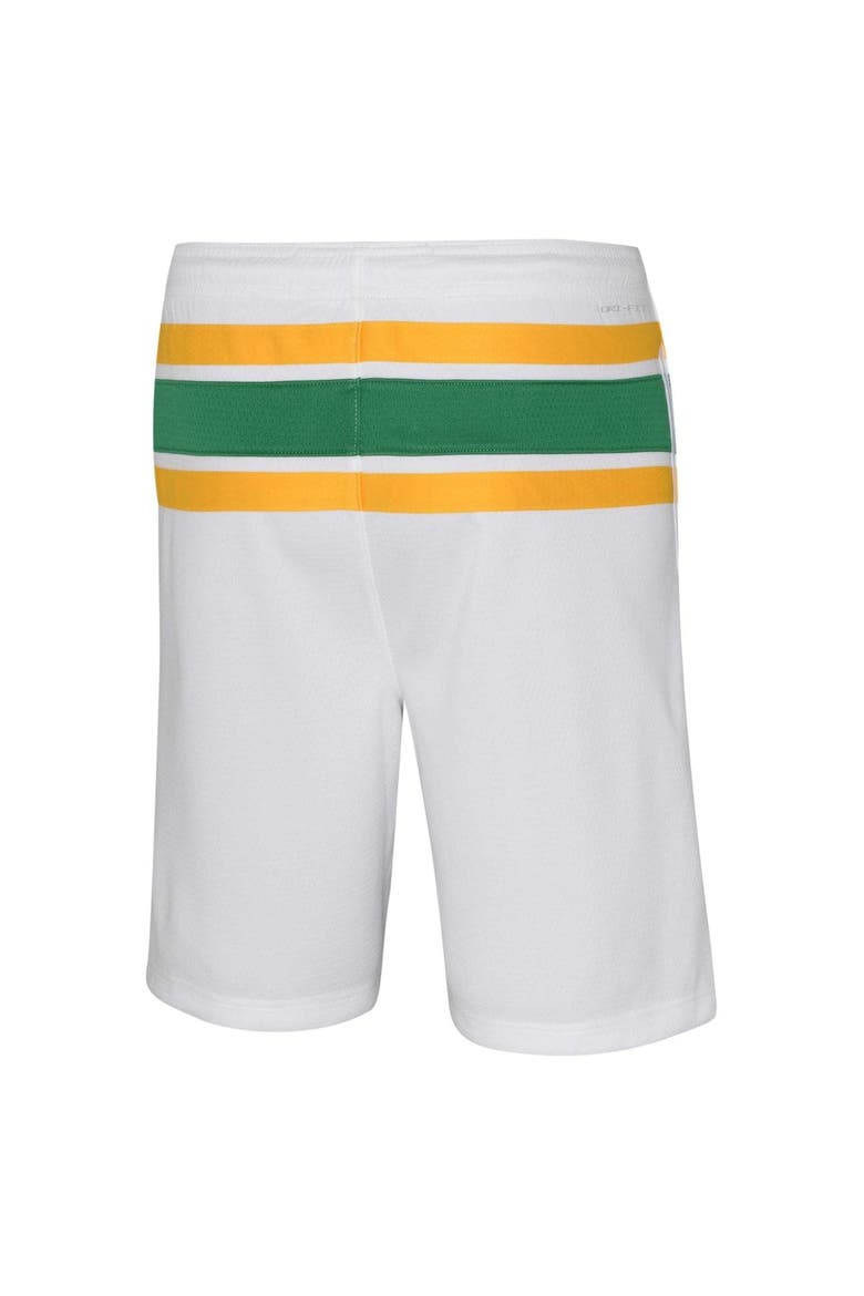 Youth Nike White Houston Rockets Hardwood Classics Swingman Shorts, Alternate, color, White