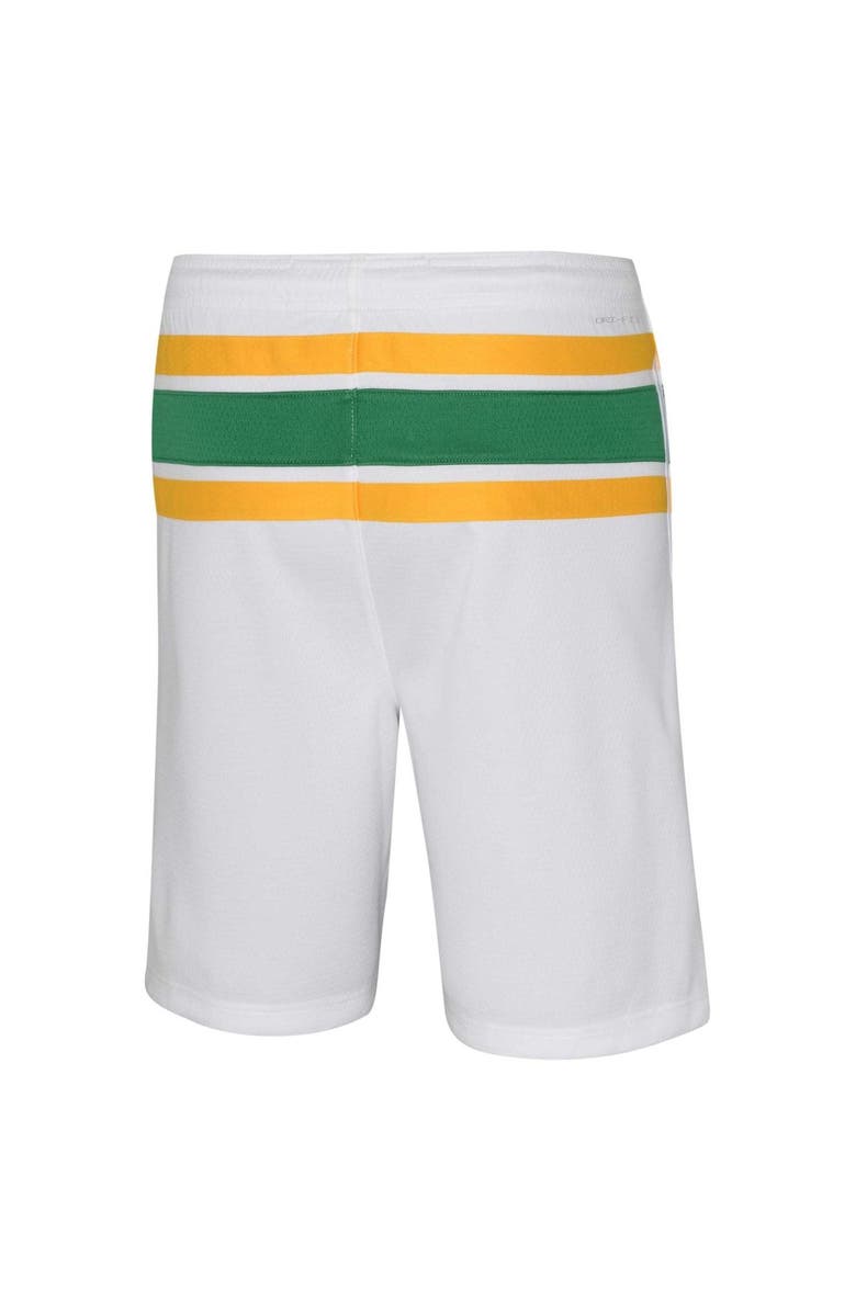 Nike Youth Nike White Houston Rockets Hardwood Classics Swingman Shorts, Alternate, color, 