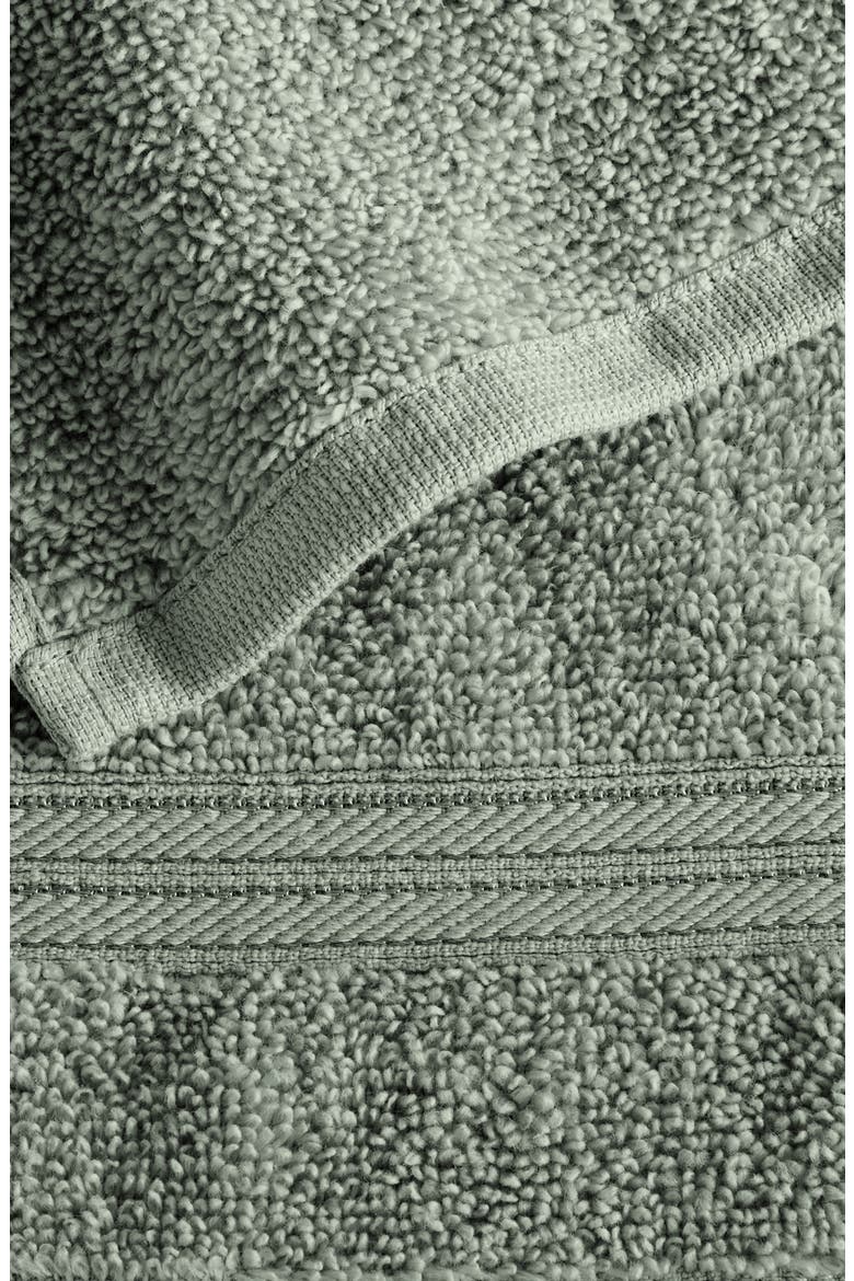Quick-Dry Cotton 6-Piece Towel Set, Alternate, color, EUCALYPTUS