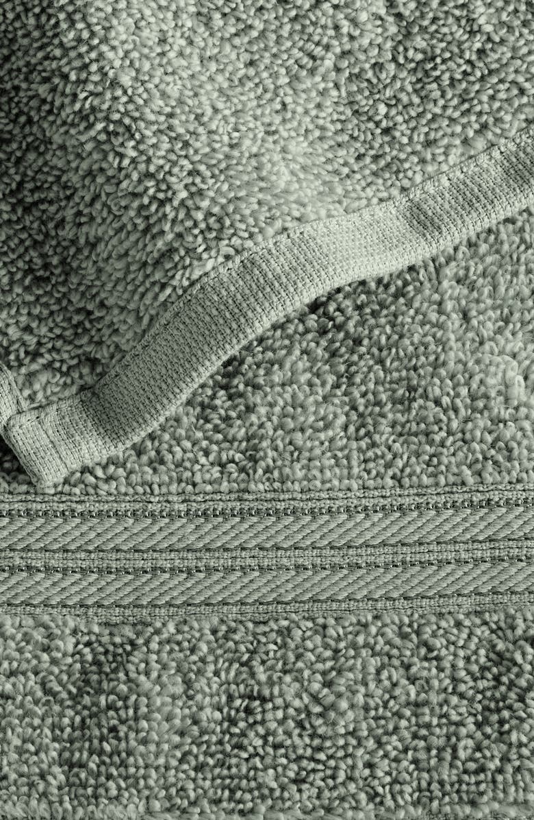 Woven & Weft 6-Pack Cotton Bath Towels, Alternate, color, Eucalyptus