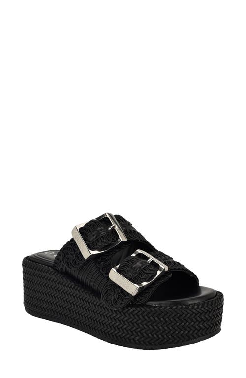 Guess Binks 2 Platform Sandal In Black