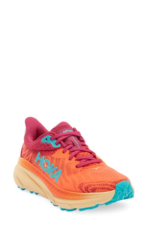 Hoka Challenger 7 Running Shoe In Orange