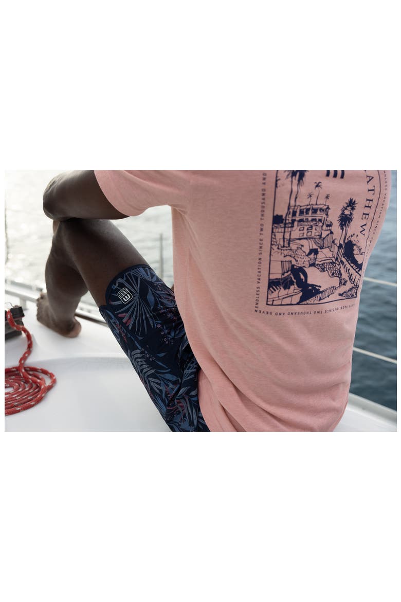 Cool as a Coconut Board Shorts, Alternate, color, TOTAL ECLIPSE