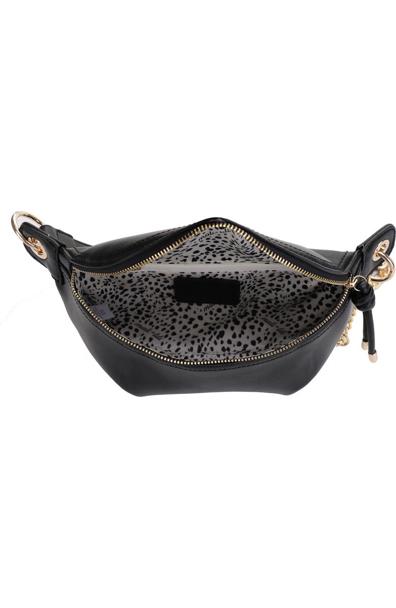 Mali + Lili Evelyn Vegan Leather Belt Bag, Alternate, color,