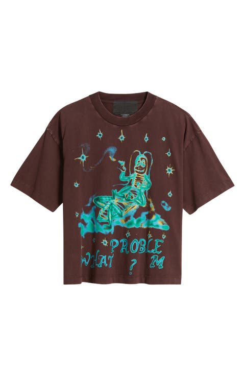 What Problem? Boxy Graphic T-Shirt