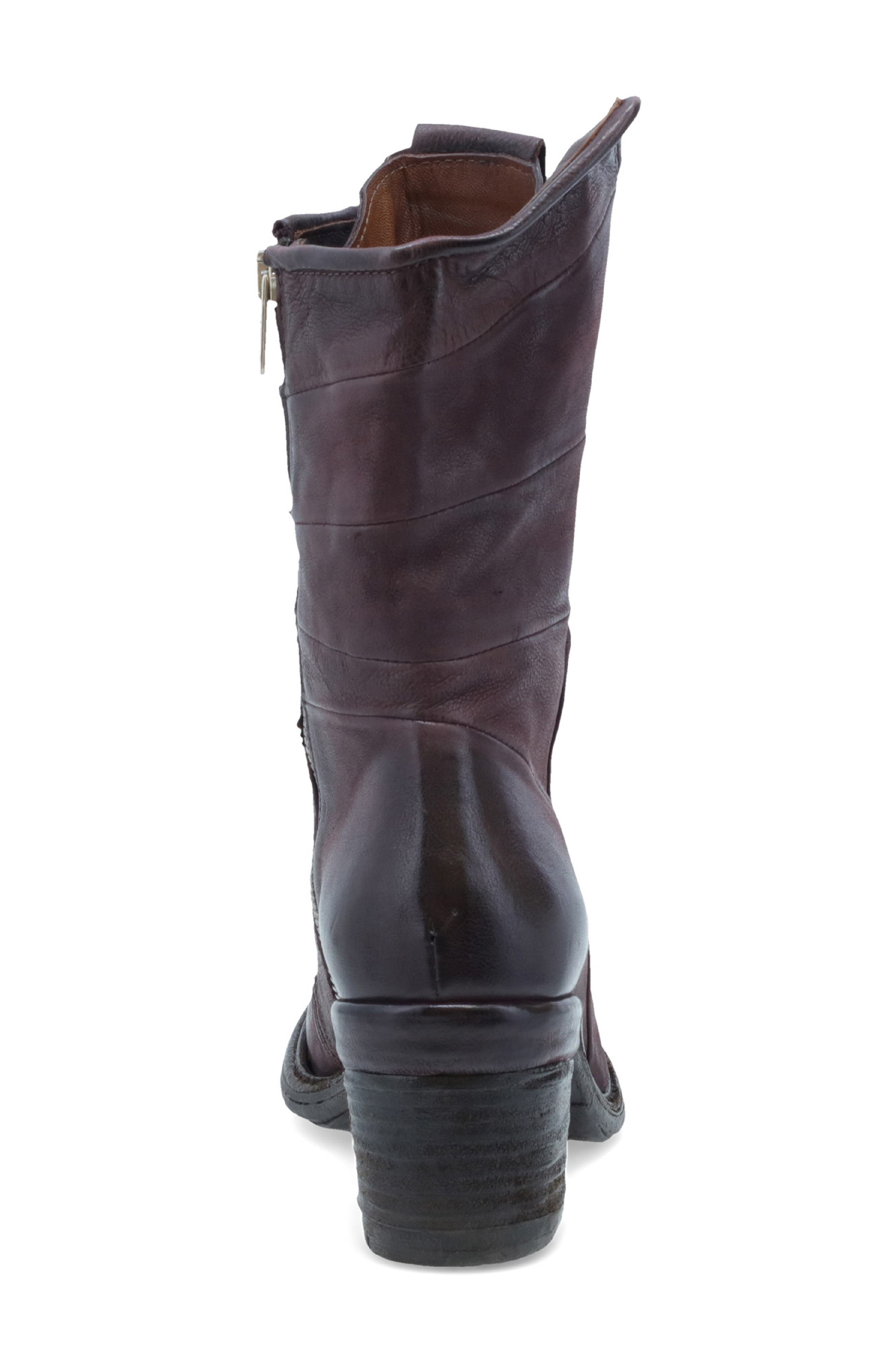 Jasper Bootie, Alternate, color, EGGPLANT