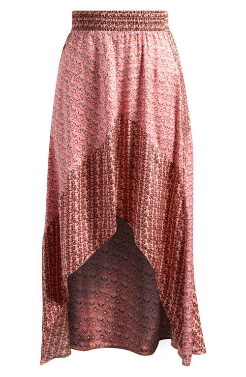 Maje Jivio Asymmetric Skirt In Pink