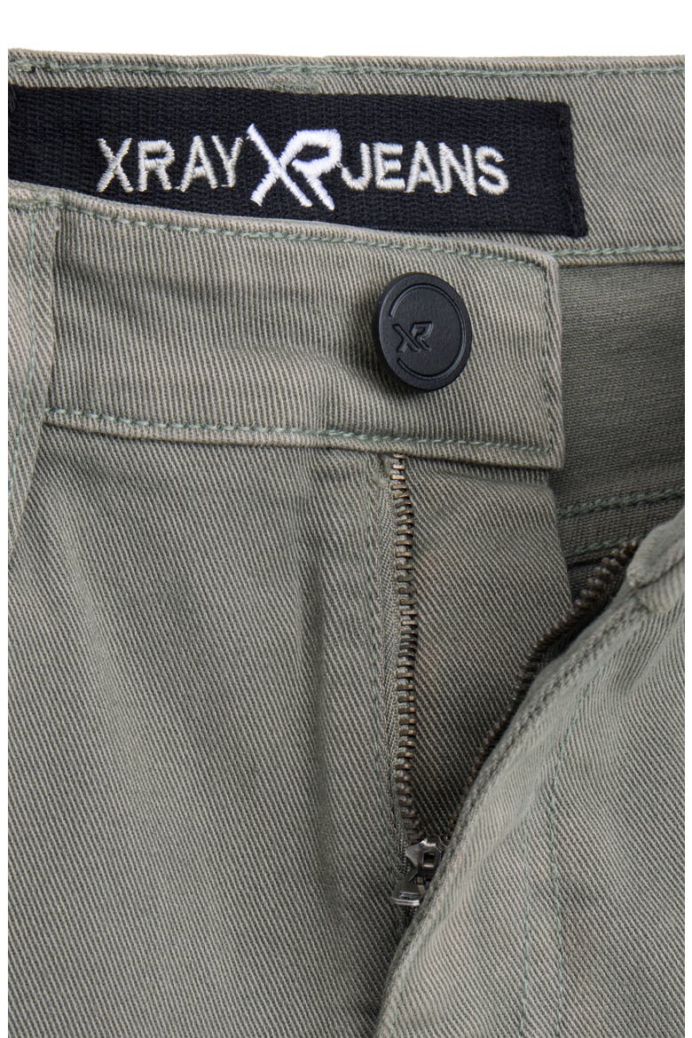 Kids' Slim Fit Cargo Pants, Alternate, color, GREEN