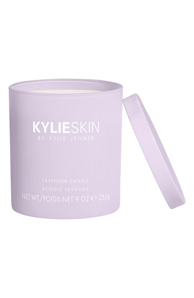 Kylie Cosmetics Lavender Garden Candle, Alternate, color, 