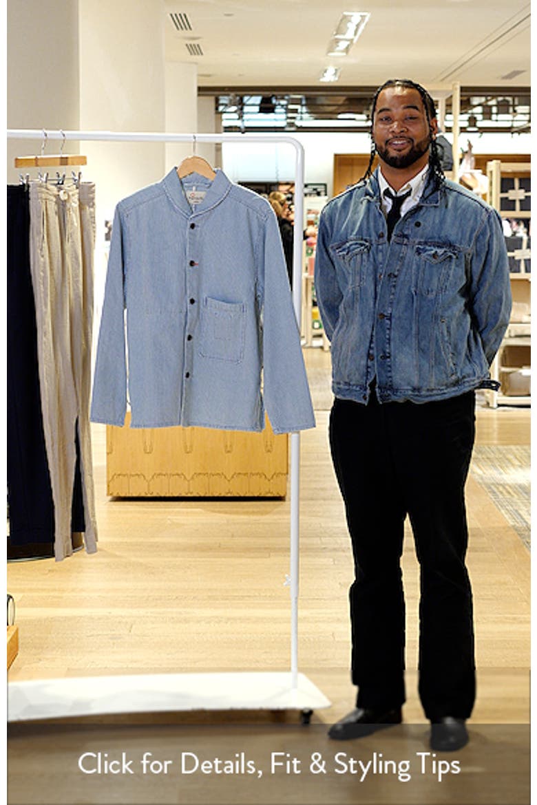 Shepherds Organic Cotton Hickory Stripe Shirt Jacket video