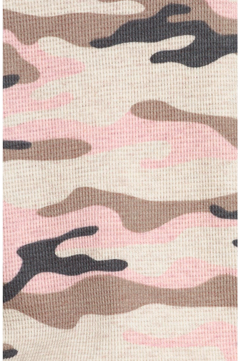 Stripe Thermal Pajamas, Alternate, color, OATMEAL