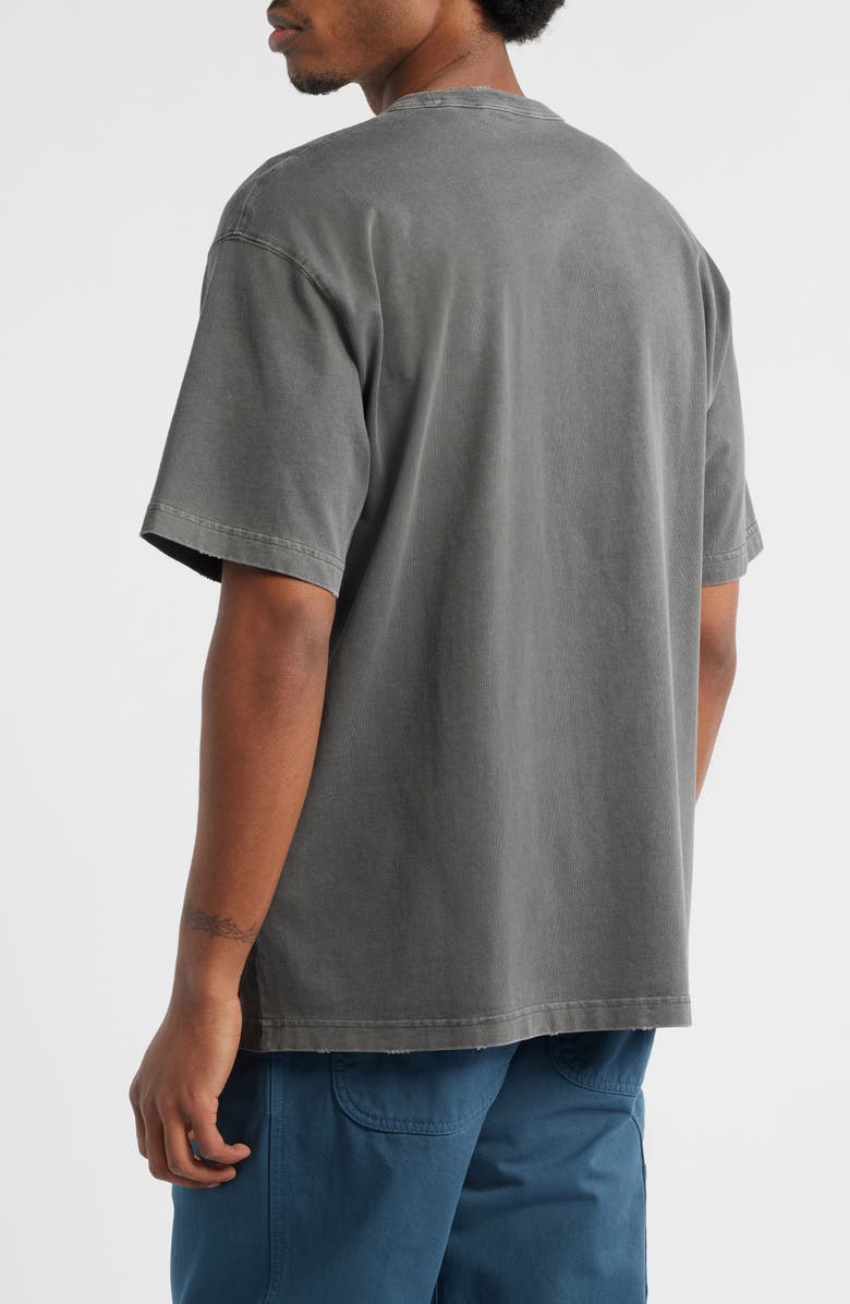 Carhartt Work In Progress Torion Distressed Pocket T-Shirt, Alternate, color, Black (Grind Wash)