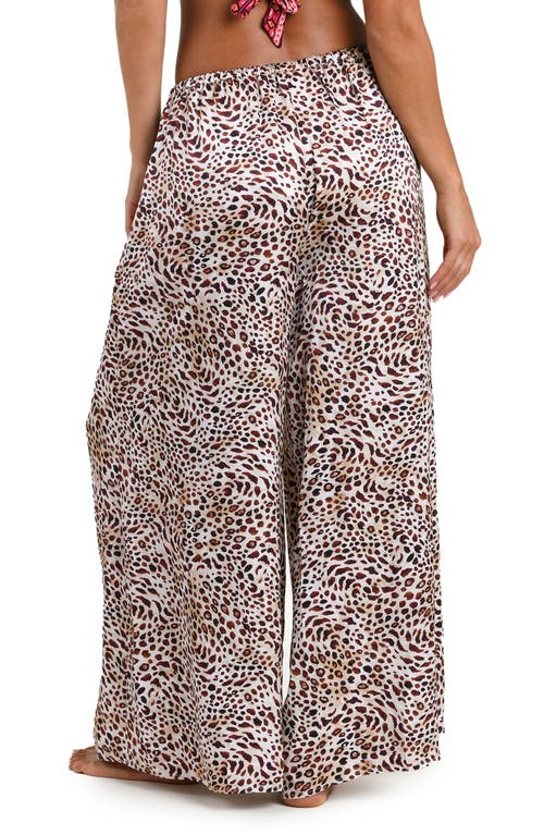 Sunshine 79 Paradise Heat Beach Cover-up Pants In Neutral