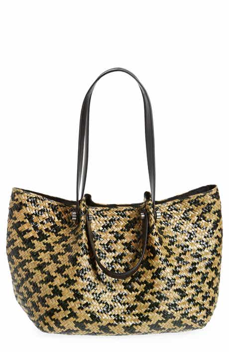 AllSaints Allington Straw Tote
