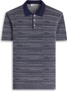 Bugatchi Space Dye Polo Sweater