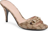 Gucci Erin Horsebit GG Monogram Sandal