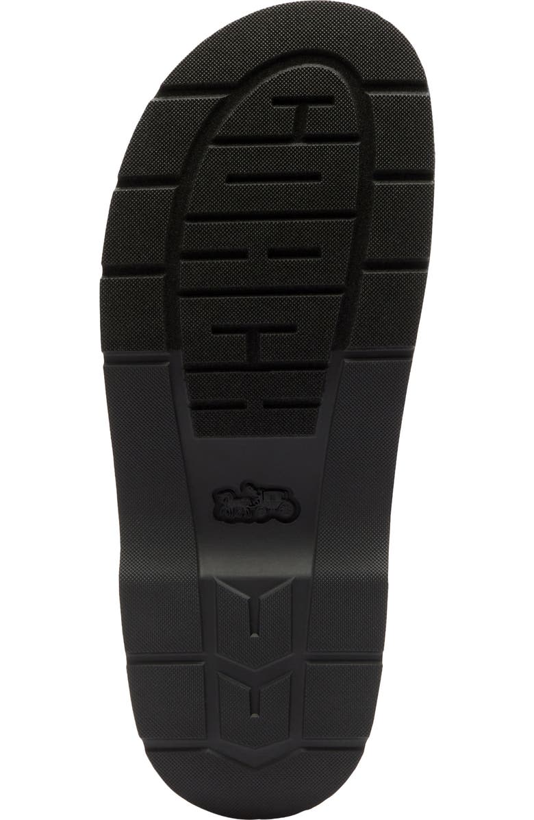 COACH Sculpted C Denim Clog, Alternate, color, Dark Indigo