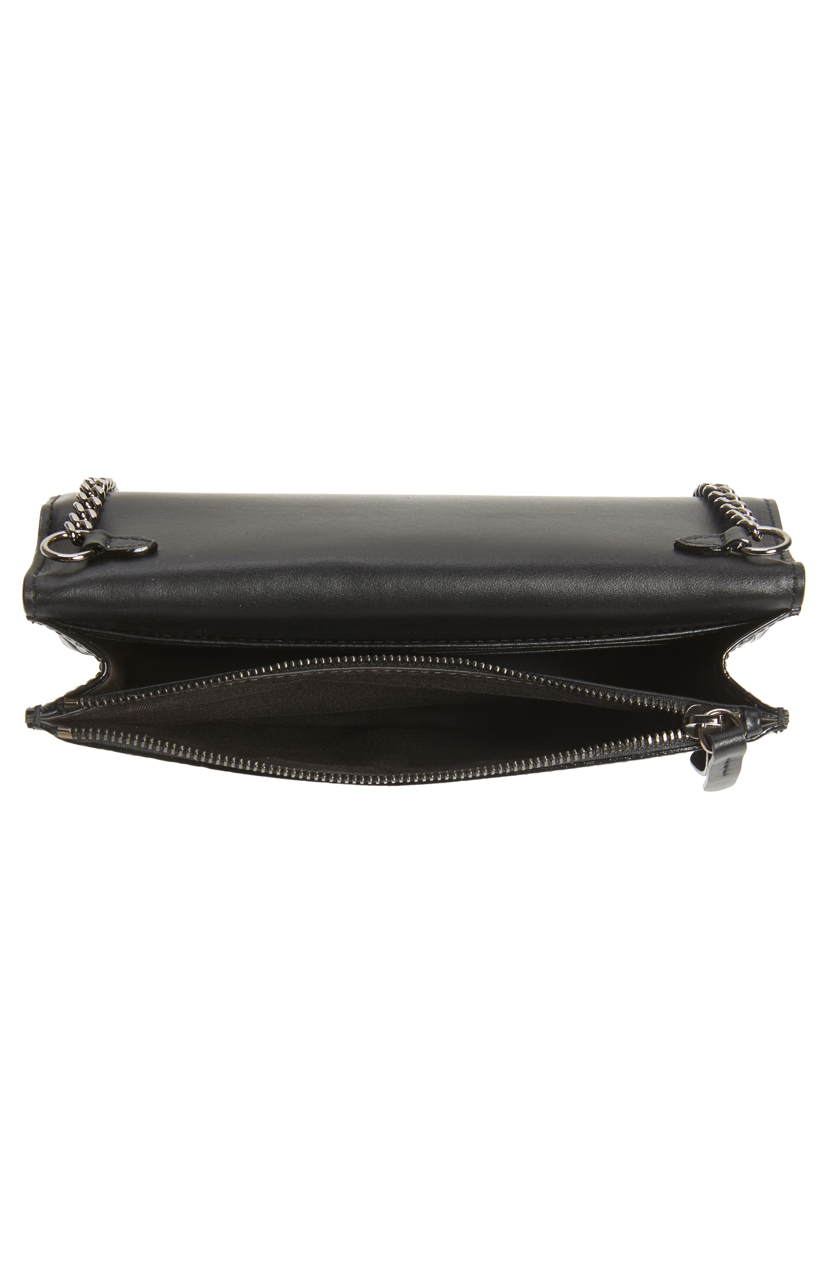 Jimmy Choo Palace Croc Embossed Leather Clutch, Alternate, color, 