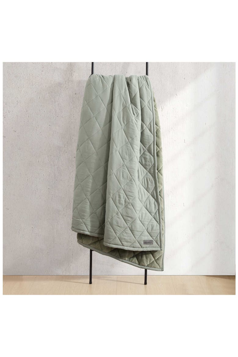 Classic Soft Solid Blanket, Alternate, color, GREEN