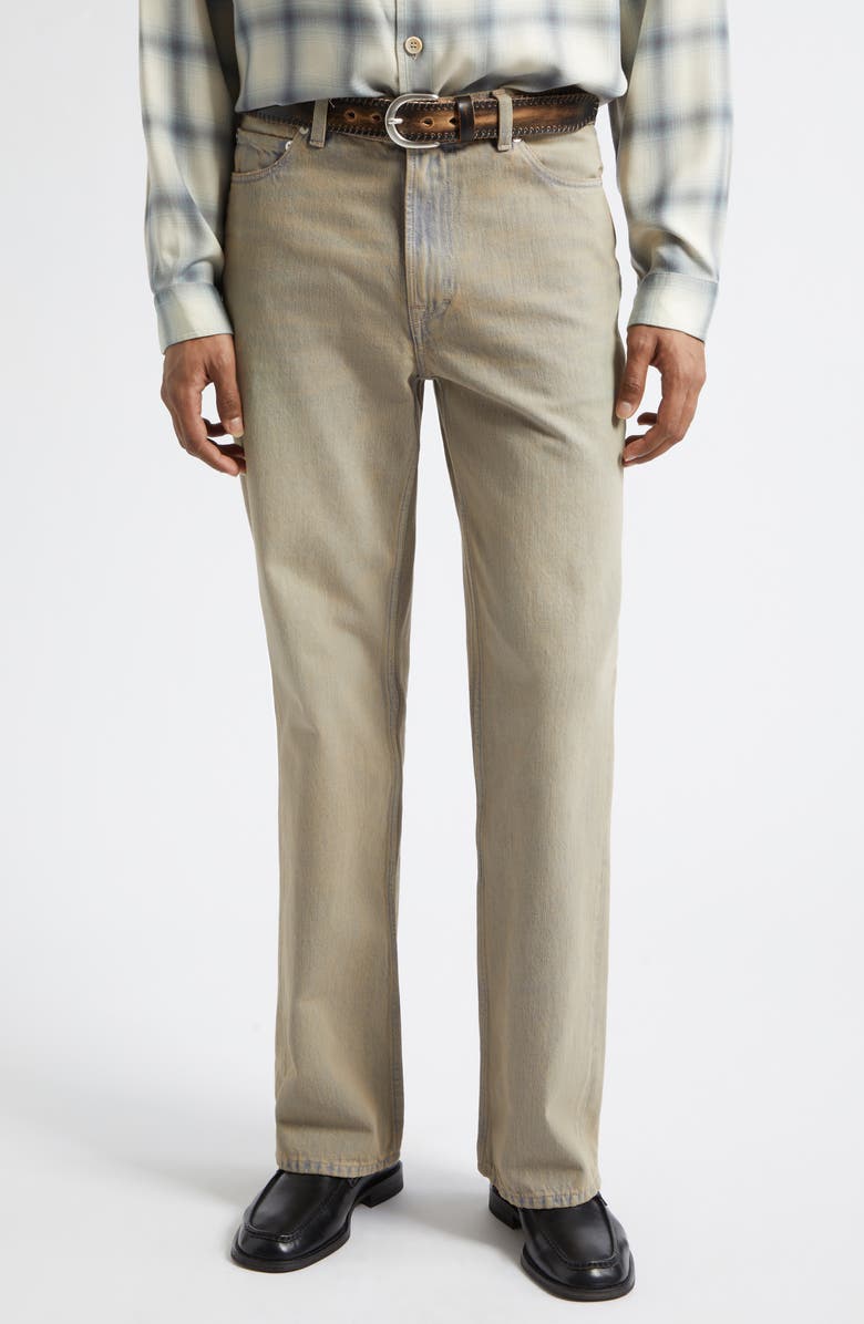 OUR LEGACY '70s Cut Flare Leg Jeans, Main, color, Lume Wash