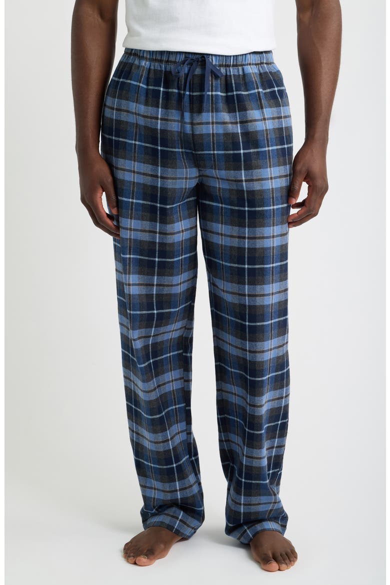 Rustic Flannel Lounge Pants, Main, color, HORIZON